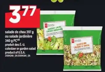 Maxi PC Garden Salad or Coleslaw offer