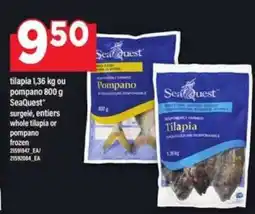 Maxi SeaQuest Tilapia or Pompano offer