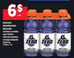Maxi Gatorade Zero offer