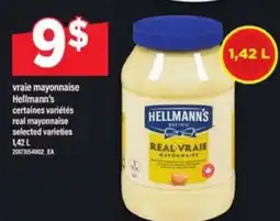 Maxi HELLMANN'S VRAIE MAYONNAISE offer