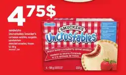 Maxi Smucker's Uncrustables offer