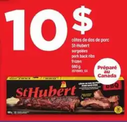 Maxi St-Hubert côtes de dos de porc offer