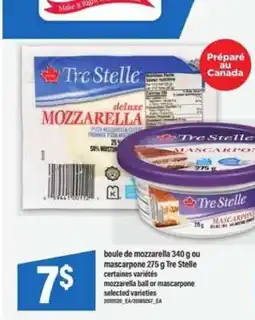 Maxi Tre Stelle Mozzarella or Mascarpone offer
