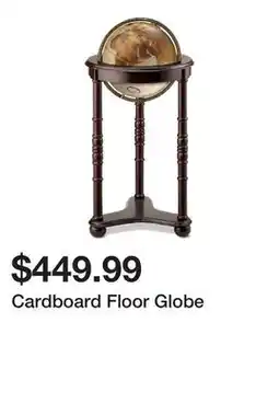 Wayfair Cardboard Floor Globe offer