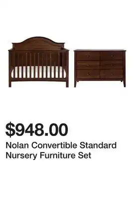Wayfair Nolan Convertible Standard Nursery Furniture Set offer