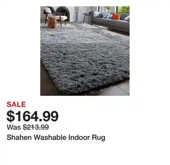 Wayfair Shahen Washable Indoor Rug offer
