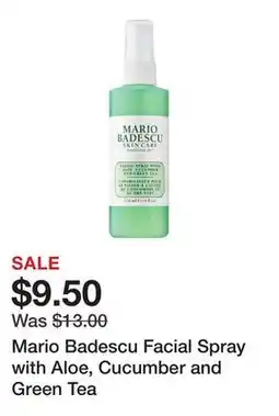 Sephora Mario Badescu Facial Spray with Aloe, Cucumber and Green Tea offer