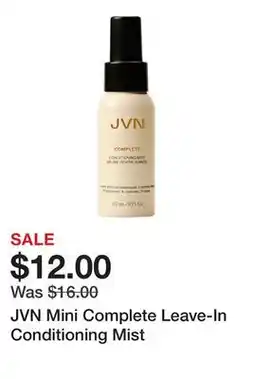 Sephora JVN Mini Complete Leave-In Conditioning Mist offer