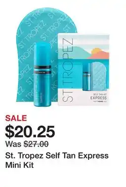 Sephora St. Tropez Self Tan Express Mini Kit offer