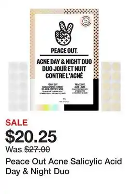 Sephora Peace Out Acne Salicylic Acid Day & Night Duo offer