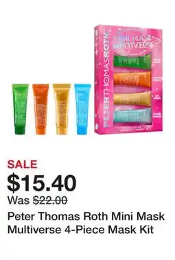 Sephora Peter Thomas Roth Mini Mask Multiverse 4-Piece Mask Kit offer