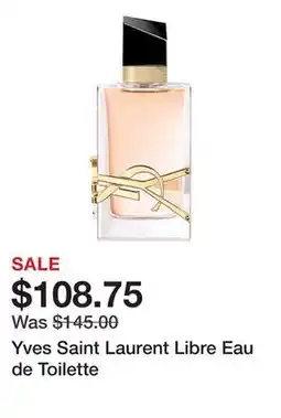 Sephora Yves Saint Laurent Libre Eau de Toilette offer