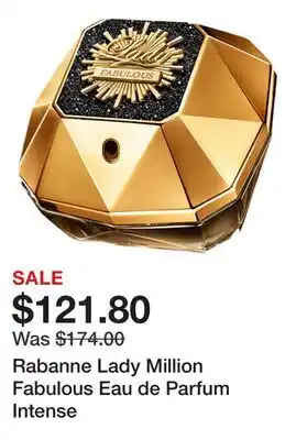 Sephora Rabanne Lady Million Fabulous Eau de Parfum Intense offer