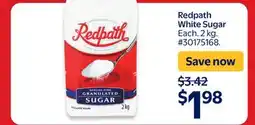 Walmart Redpath White Sugar offer