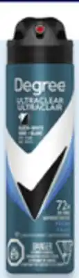 Walmart Degree Dry Spray Antiperspirant offer