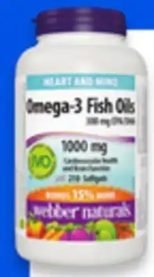 Walmart Webber Naturals Omega-3 offer