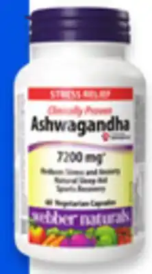 Walmart Webber Naturals Ashwagandha offer