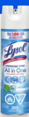 Walmart Lysol Disinfectant Spray offer