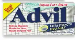 Walmart Advil Liqui-Gels Value Pack offer