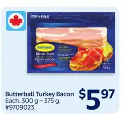 Walmart Butterball Turkey Bacon offer