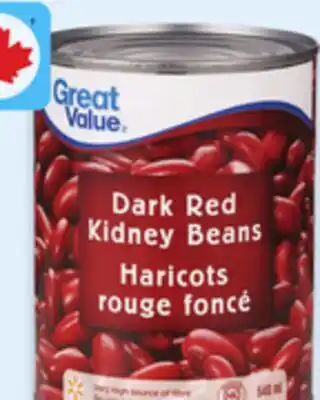 Walmart Great Value Canned Beans offer