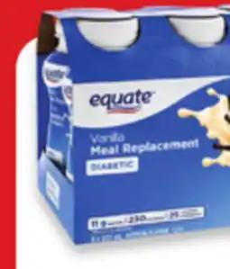 Walmart Equate Regular Diabetic Nutritional Liquid offer
