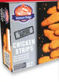 Walmart Watson Ridge Breaded Chicken Strips 800 g offer
