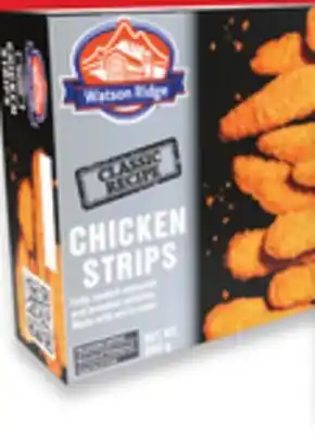Walmart Watson Ridge Breaded Chicken Strips 800 g offer