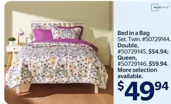 Walmart Bed in a Bag offer