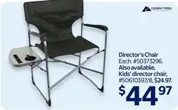 Walmart Director's Chair offer