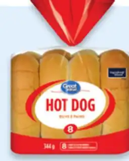 Walmart Great Value Hot Dog Buns offer