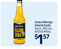 Walmart Grace Mango Island Soda offer