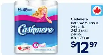 Walmart Cashmere Bathroom Tissue offer