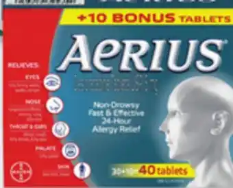 Walmart Aerius 30+10s offer