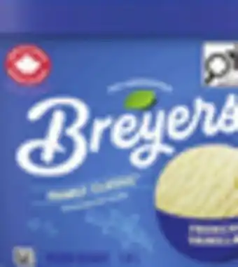Walmart Breyers Classic Frozen Dessert Tub offer