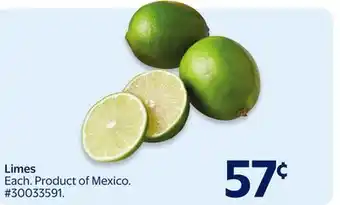 Walmart Limes offer