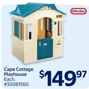 Walmart Cape Cottage Playhouse offer