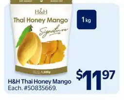 Walmart H&H Thai Honey Mango offer