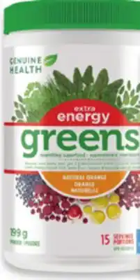 Walmart Genuine Health Greens + Powder offer