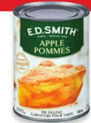Walmart E.D. Smith Pie Filling offer
