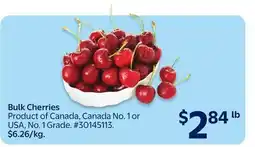 Walmart Bulk Cherries offer