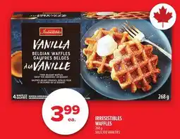 Metro IRRESISTIBLES WAFFLES offer
