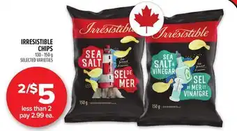 Metro IRRESISTIBLE CHIPS offer