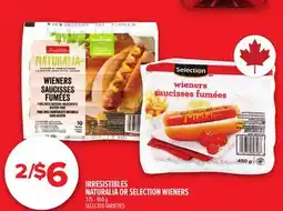 Metro IRRESISTIBLES NATURALIA OR SELECTION WIENERS offer