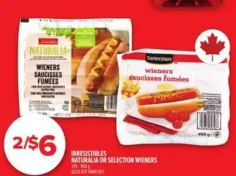 Metro IRRESISTIBLES NATURALIA OR SELECTION WIENERS offer