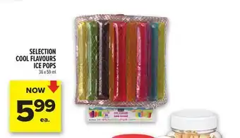 Metro SELECTION COOL FLAVOURS ICE POPS offer