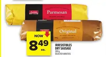 Metro IRRESISTIBLES DRY SAUSAGE offer