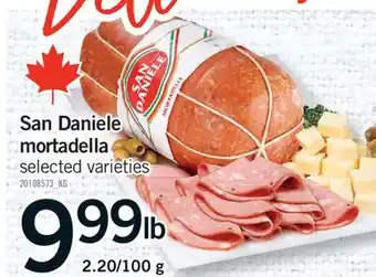 Fortinos SAN DANIELE MORTADELLA offer