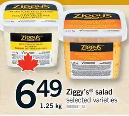 Fortinos ZIGGY'S SALAD, 1.25 kg offer