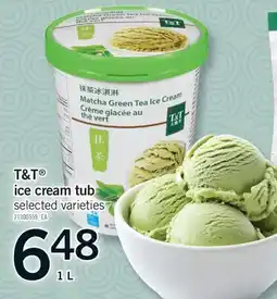 Fortinos T&T ICE CREAM TUB 1 L offer